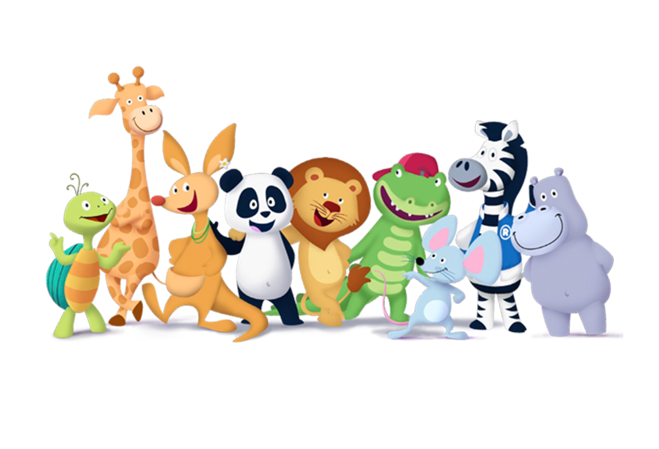 DIVERTE-TE COM O PANDA E OS AMIGOS!